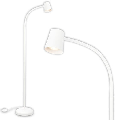 Briloner skriva - lampadaire - lampadaire de salon - lampe de lecture - excl. gu10 - blanc - 127,5 cm