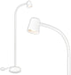 Briloner skriva - lampadaire - lampadaire de salon - lampe de lecture - excl. gu10 - blanc - 127,5 cm