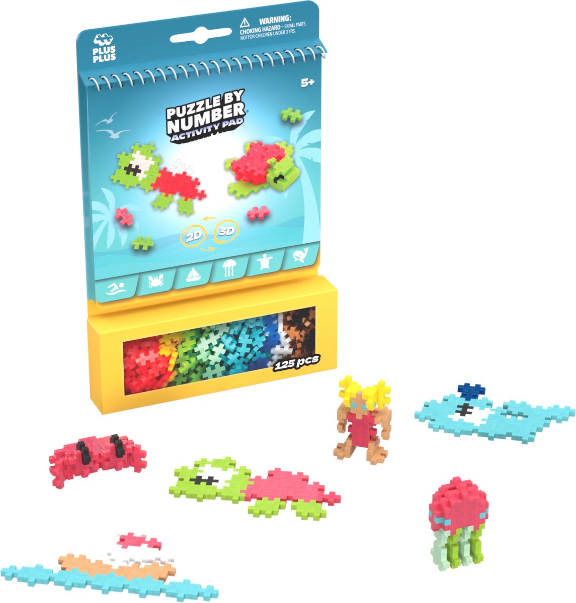 Tapis d'activité Plus Plus Plus-Plus – océan (3991)