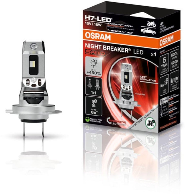 Osram nuit disjoncteur vitesse led h7 64210dwnbsp-1hb lampe unique