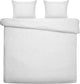 Damai - housse de couette - ebba - coton bio - 200x200 220 cm - blanc + 2 taies d'oreiller 60x70