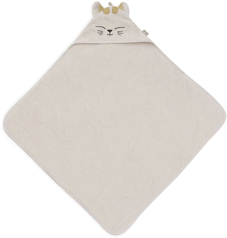Cape de bain Jollein bébé - 100% coton éponge - 75x75 cm - charlie