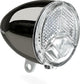 phare 606 E-bike 6-48 volt chrome foncé 15 lux