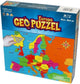Geotoys géopuzzle carte du monde Europe - 58 pièces de puzzle