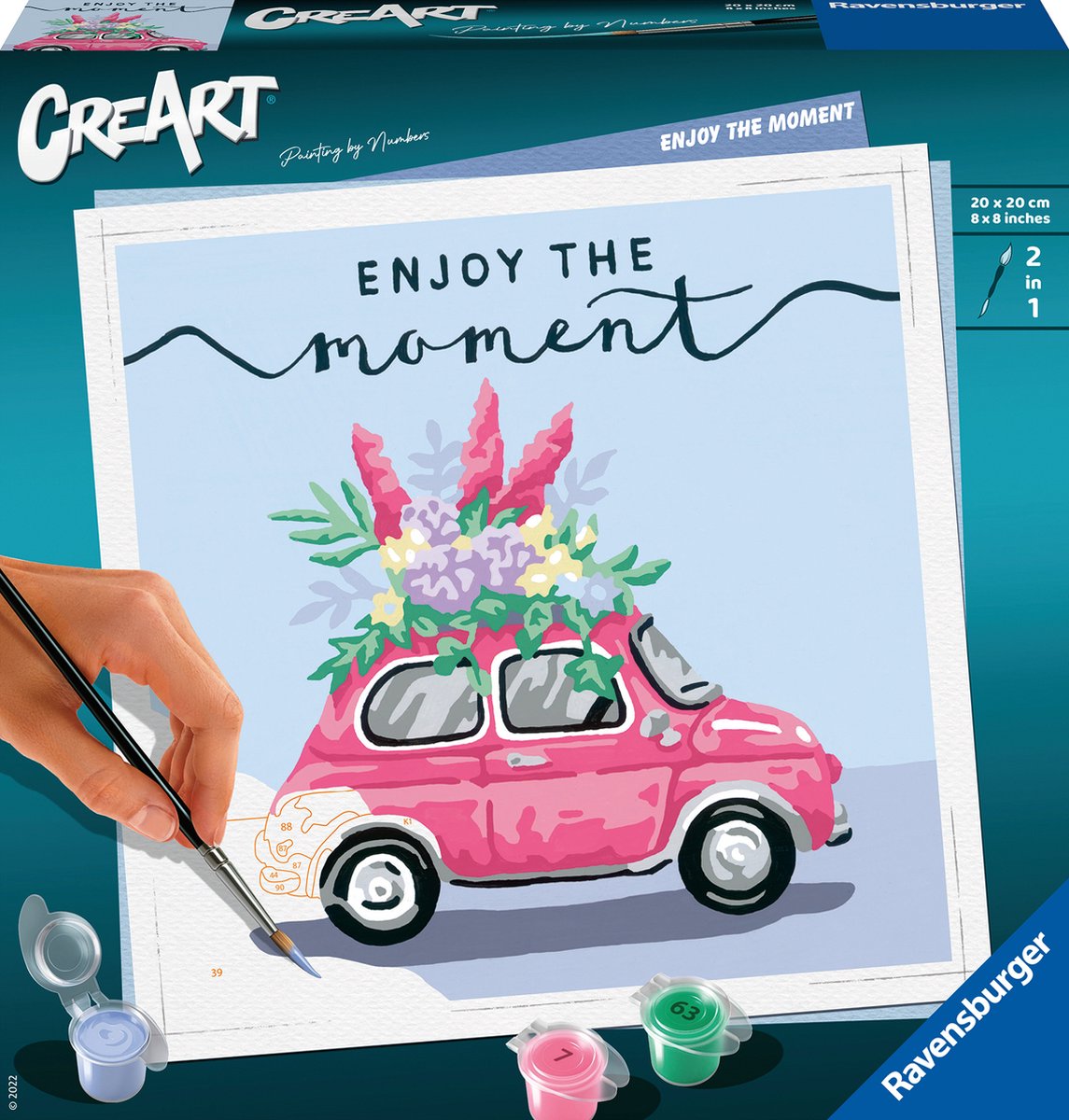 Ravensburger Creart peinture à la chanson Profitez du moment