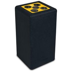 Poubelle Brickbin 561676 noir 65l