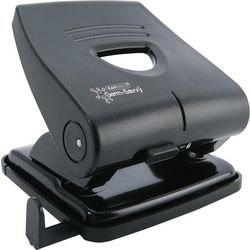 Perforatrice 2 trous rapesco germ-savvy noir