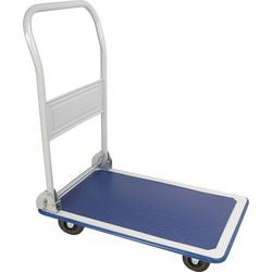 Chariot à plateforme t4all bleu, argent