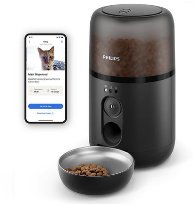 Bol de nourriture pour animaux Philips série 5000 noir