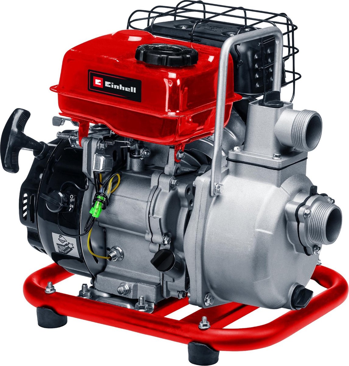 Pompe à eau essence Einhell GC-PW 16 - 79 cm³ - 1,6 kW - 4 temps - 14000 l h - 2,8 bar - hauteur de refoulement maximale : 7m