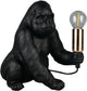 Rl live your light reality kong - lampe de table - noir - excl. 1x e14 4 w - interrupteur à cordon