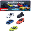 Coffret Majorette Mercedes-AMG, 5 pièces.