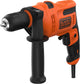 Perceuse à percussion Black+decker beh200-qs - 500 w
