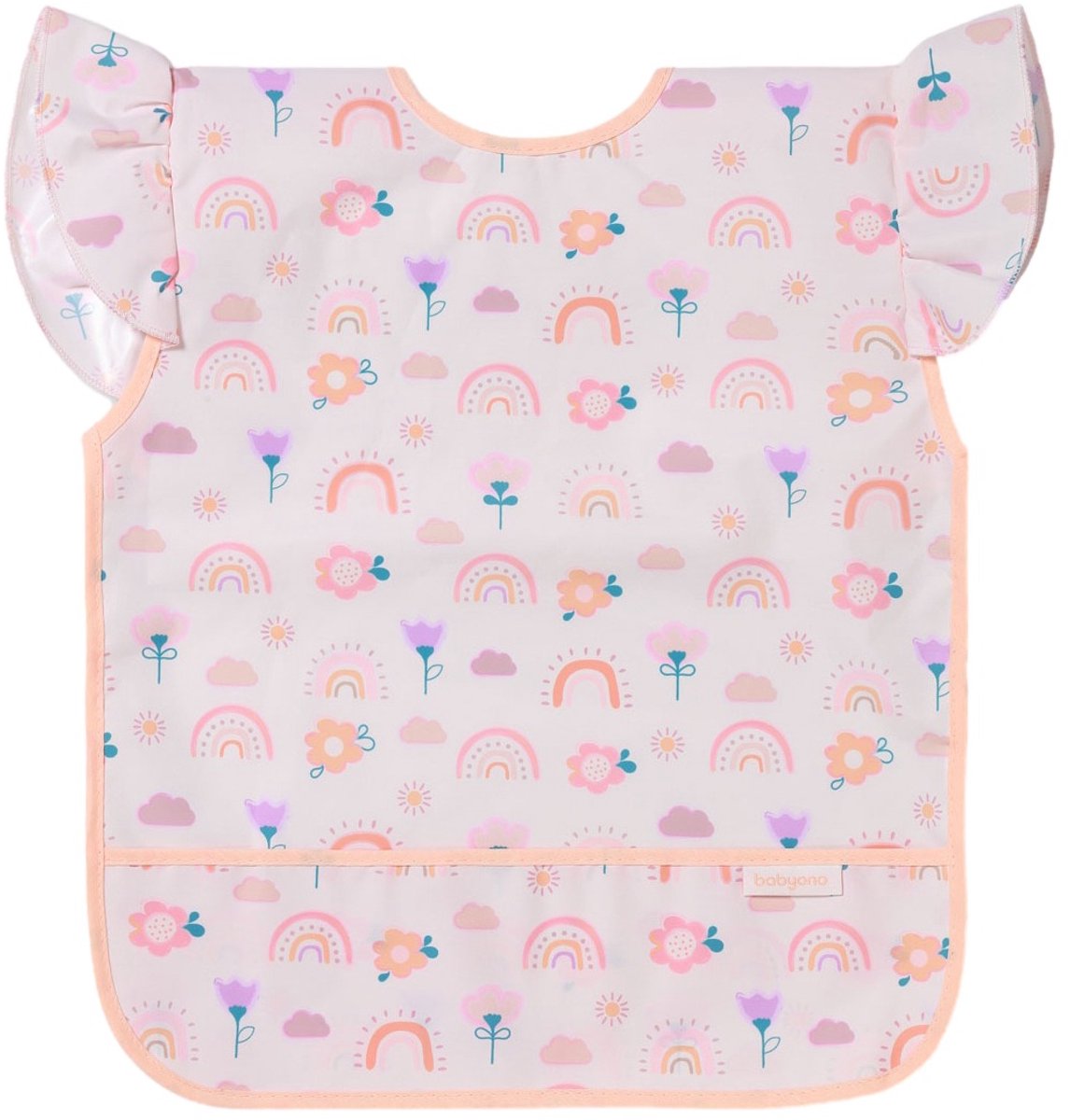 Bavoir Babyono baby ono arc-en-ciel 2-4 ans