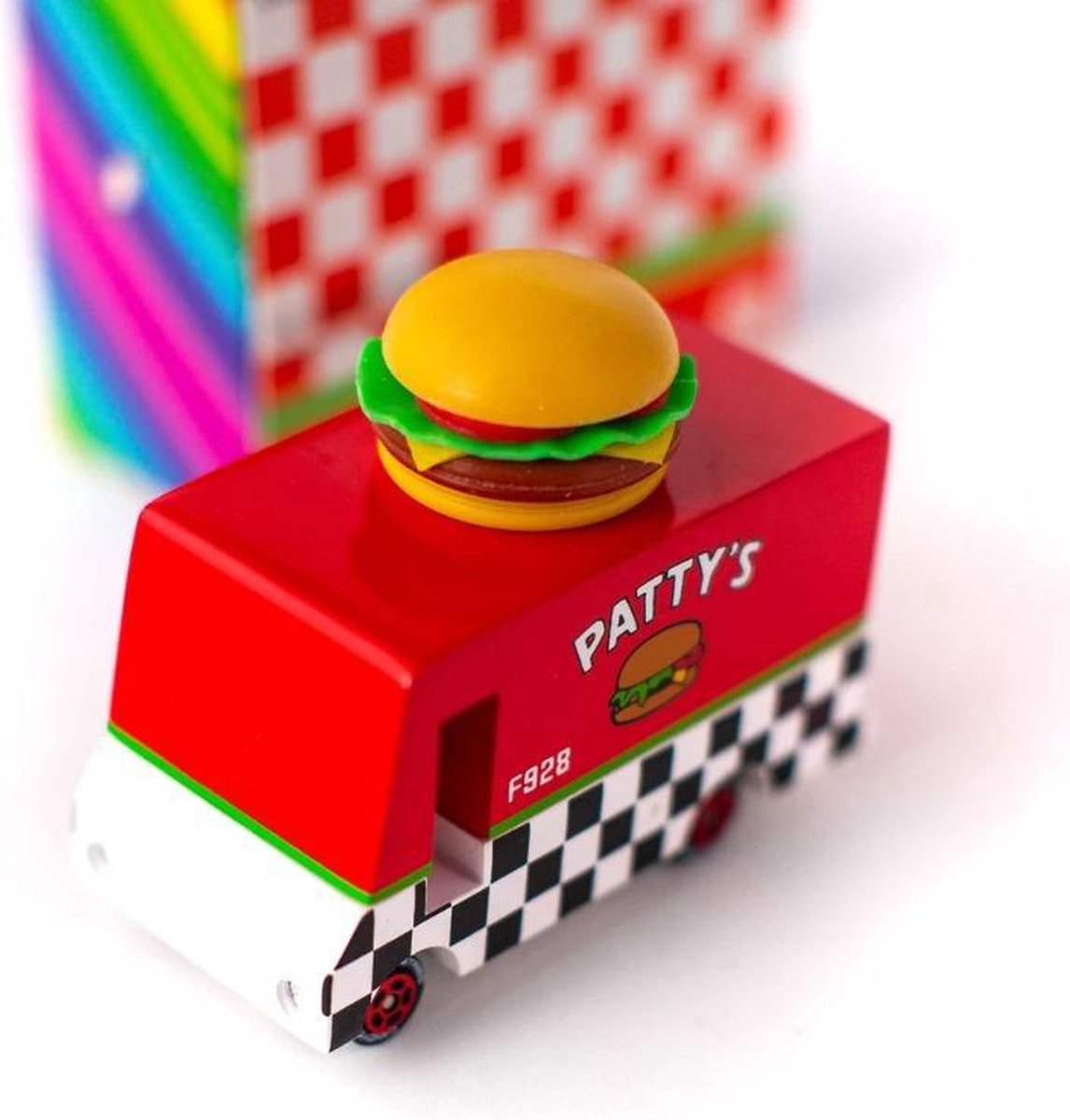 Candylab clt candyvan – fourgon à hamburgers Pattys
