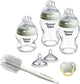 Tommee tippee coffret biberons et tétines en verre natural start - biberons 150 ml et 250 ml pour nouveau-nés - 0 mois+