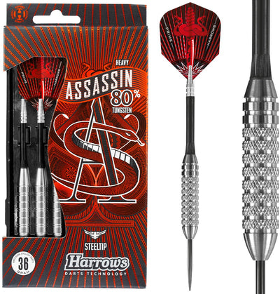 Harrows assassin lourd 80% tungstène 34gr
