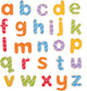 Lettres magnétiques Bigjigs (minuscules)