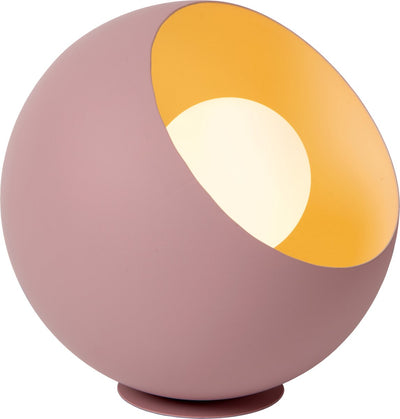 Lucide doredos - lampe de table - ø 20 cm - 1xe27 - rose