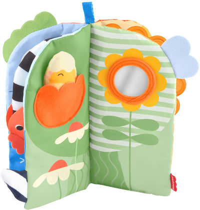 Livre souple des saisons sensorielles de Fisher-Price - Jeu sur le ventre
