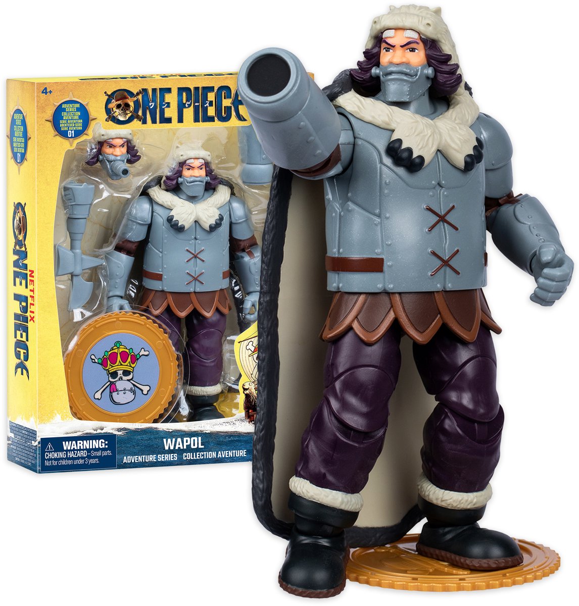 Moose Toys Figurine One Piece Action Wapol