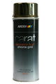 Motip 1051962 - bombe aérosol or chromé carat 400 ml | 1 pièce