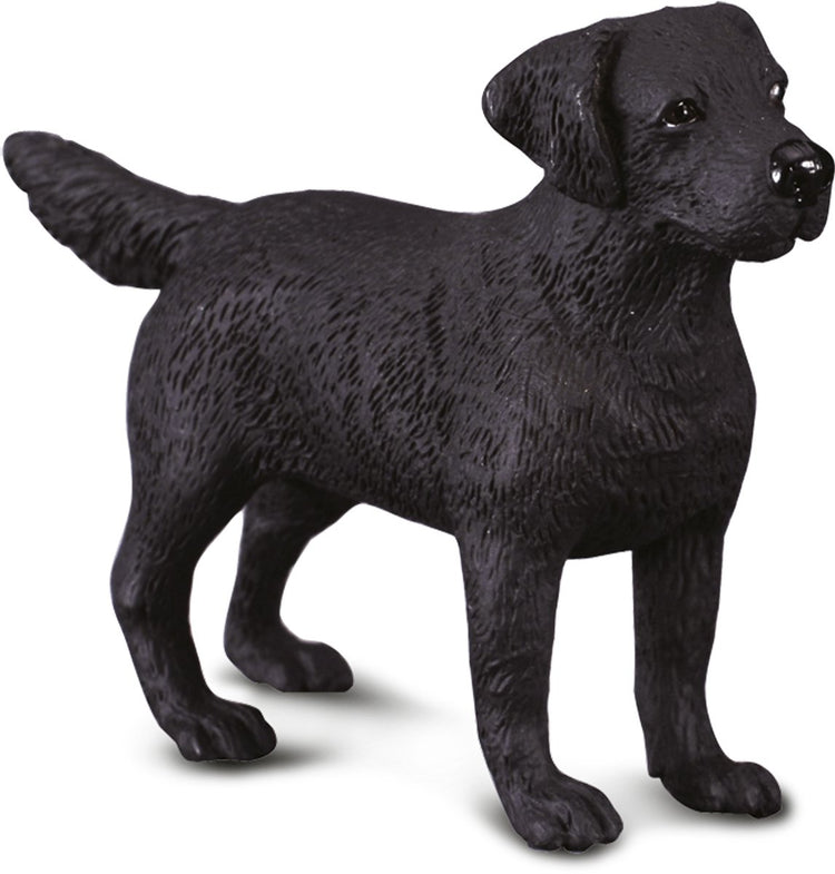 Figurine Collecta - labrador retriever - (m) - chiens - peint à la main - miniature
