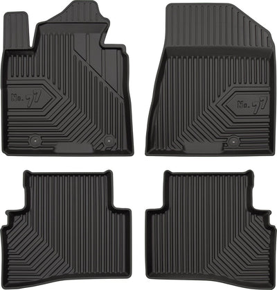 Tapis de voiture Frogum 3D adaptés aux Hyundai Tucson construits en 2015-2020 et Kia Sportage (pré-lifting) construits en 2015-2018.