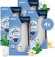 Glade sense support de pulvérisation pur linge propre 4 x