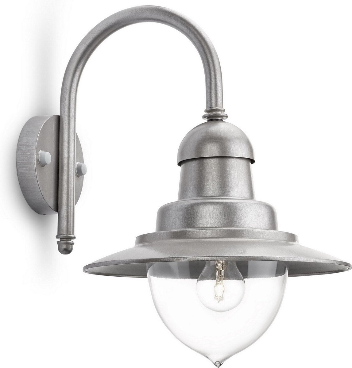 Applique d'extérieur Philips LED Philips Raindrop - 1 lumière - gris