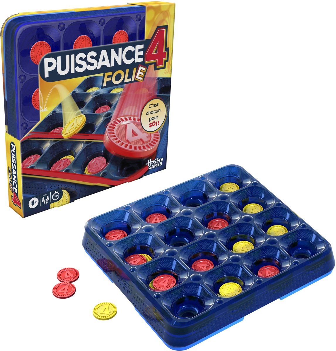 Hasbro gaming connect 4 frenzy - Français