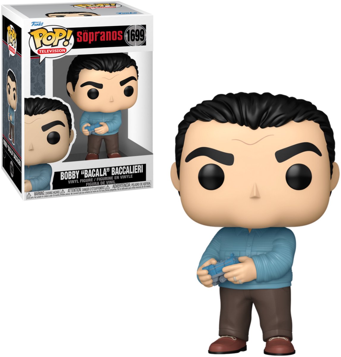 Funko Sopranos Pop! figurine tv en vinyle Bobby Baccalla poupée 9 cm ! chiffre
