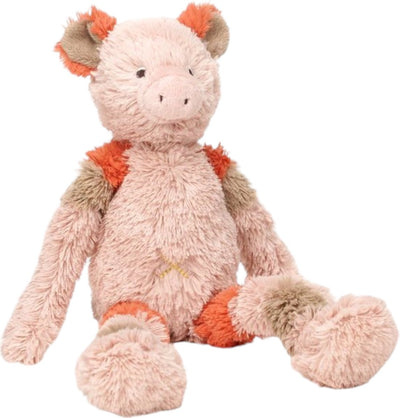 Peluche Happy Horse cochon rondelle 32 cm - rose - peluche bébé