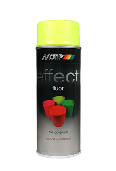 Motip 1032388 - 302303 effet déco jaune fluo 400 ml | 1 pièce