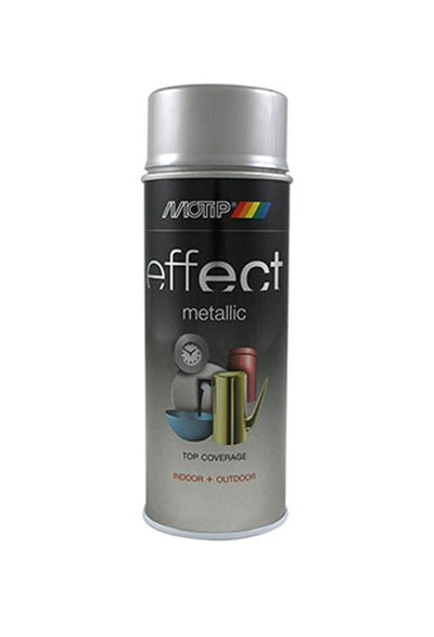 Motip 1032395 - 302502 effet déco argent alu 400 ml | 1 pièce