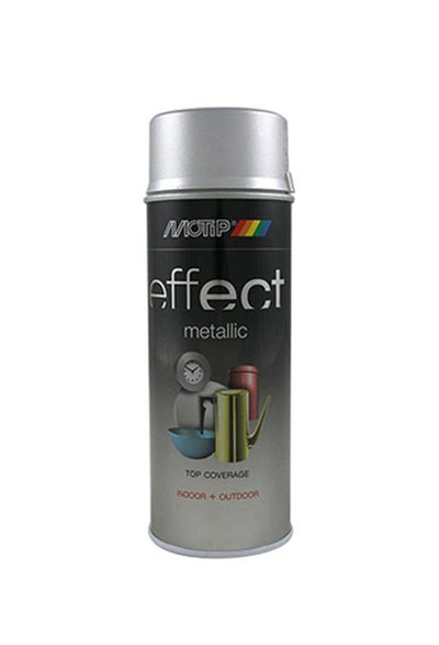 Motip 1032401 - 302504 effet déco argent métallisé 400 ml | 1 pièce