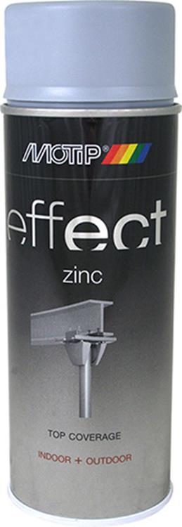 Motip 1032408 - 302801 spray zinc effet déco 400 ml | 1 pièce