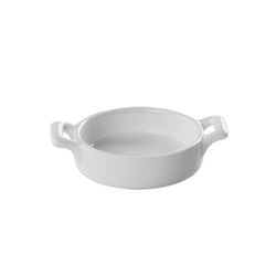 Vaisselle fine porcelaine noble 6,5 cm couleur crème 12 pièces