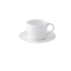 Plat porcelaine noble 12 cm crème 24 pièces