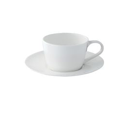 Soucoupe à café noble diva porcelaine crème 15 cm 24 pièces