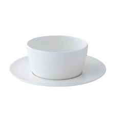 Vaisselle fine Nobel 600001.511 porcelaine 250 ml couleur crème 24 pièces