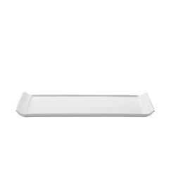Vaisselle fine 600005.007 29 x 14 cm couleur crème 6 pièces