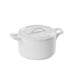 Vaisselle en porcelaine fine 6,5 cm couleur crème 6 pièces