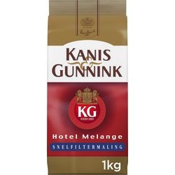 Kanis gunnink café moulu filtre rapide mouture rouge 1 kg