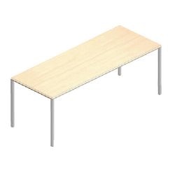 Bureau Schavenburg domino mélaminé chêne