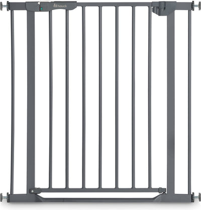 Hauck clear step autoclose 2 barrière d'escalier - 75 à 80 cm - gris foncé
