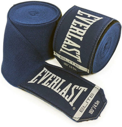 Bandages pour les mains Everlast Elite, bleu marine, 457 cm