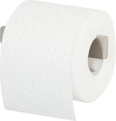 Col Tigre - porte-rouleau papier toilette sans rabat - sans perçage - porte-rouleau papier toilette autocollant - inox brossé