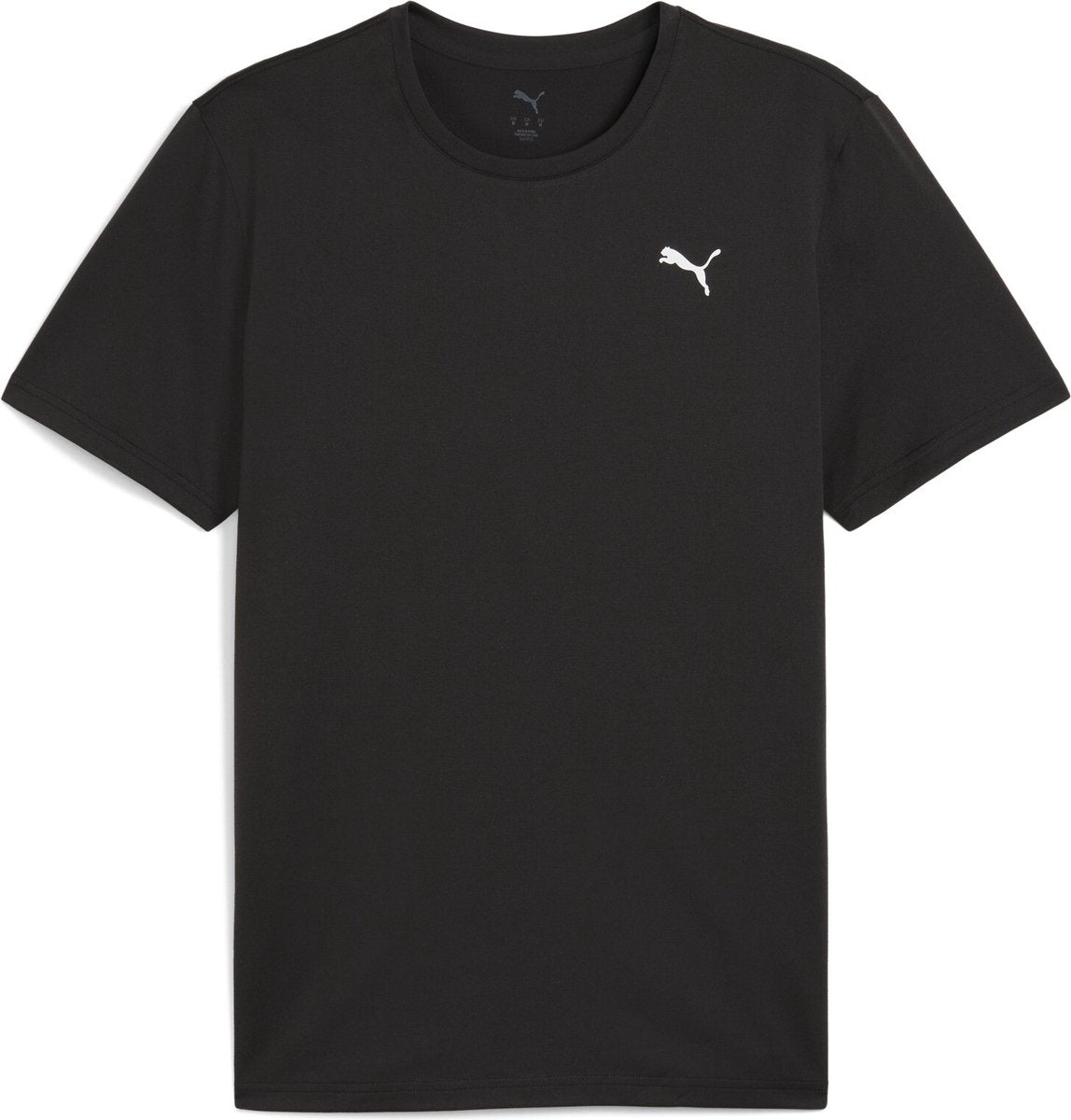 Puma m tad essentials solid cat tee (lc small cat) chemise de sport pour hommes - noir