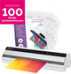 Machine à plastifier Fellowes Saturn A3 - incl. paquet de 100 pochettes de plastification (A4, 80 microns)